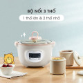 Nồi nấu cháo chậm, nấu cách thuỷ dung tích 1.6L